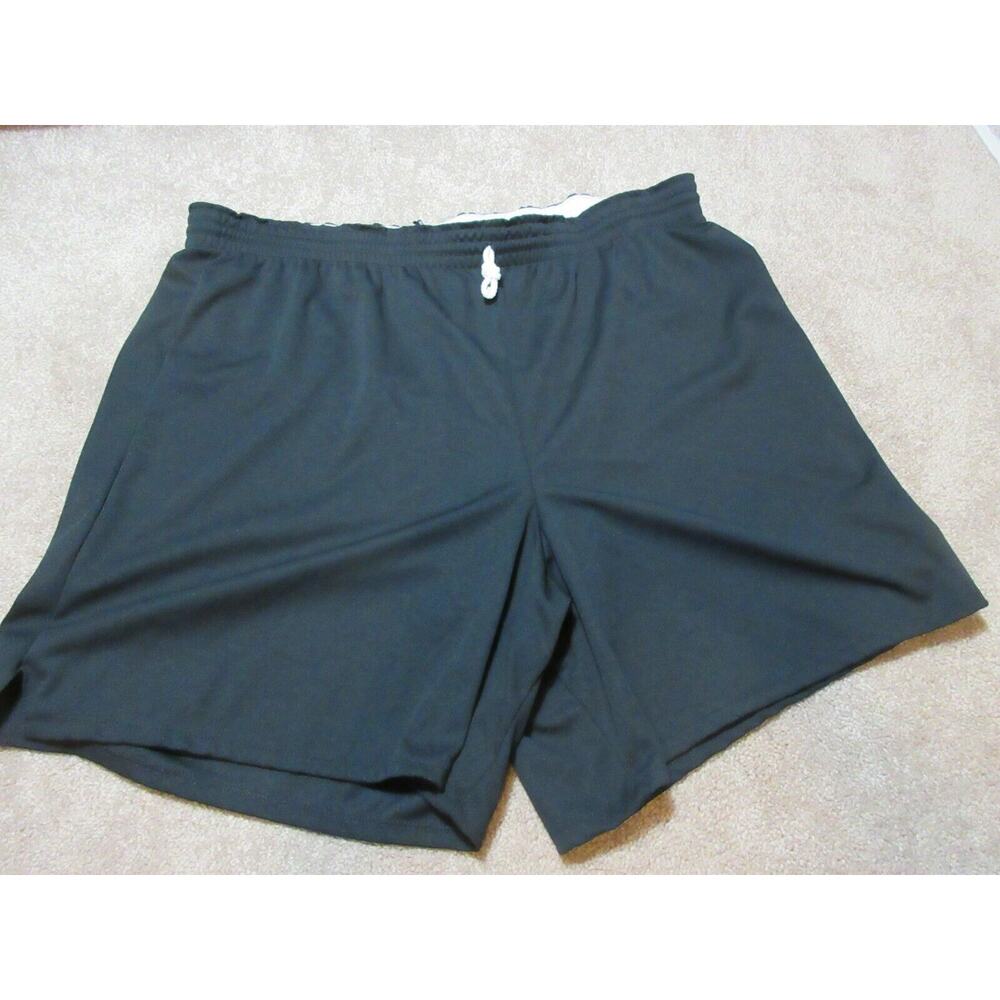 NEW Vintage 80s JESCO Adult Mens XXL Black Polyester Shorts